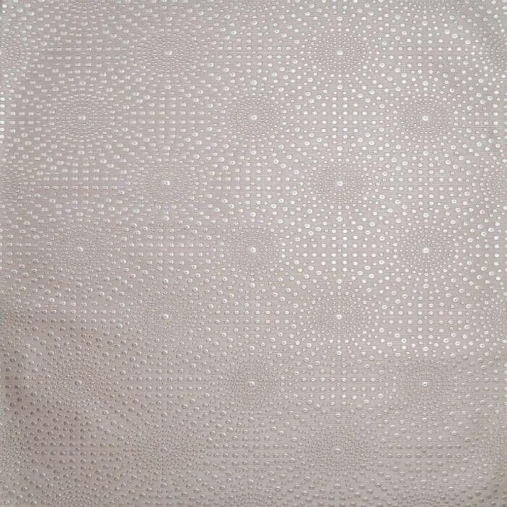 NIP 2 Double Rolls YORK WALLPAPER Textured MCM Circle Burst Taupe Gold Y6220902